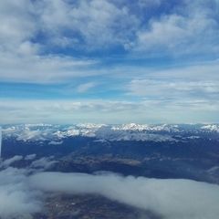 Flugwegposition um 12:39:15: Aufgenommen in der Nähe von Reisstraße, 8741, Österreich in 3982 Meter
